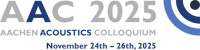 Aachen Acoustics Colloquium Coming soon 2026