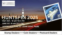 HuntsPex Stamp, Postcard & Coin Show of Huntsville, Alabama Huntsville 2026
