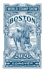 Boston World Stamp Show Boston 2026